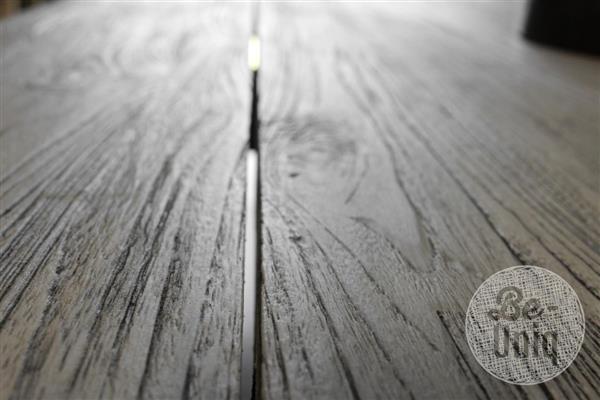 Grote foto tuintafel saint tropez vergrijsd teak huis en inrichting woningdecoratie