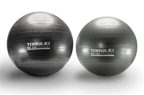 Grote foto torque usa fitnessbal zitbal 55 cm of 65 cm 55 cm zilver sport en fitness fitness