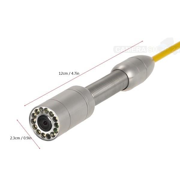 Grote foto inspectiecamera koffer dvr functie 1200tvl 30 meter kabel uwc9200sd audio tv en foto professionele video apparatuur