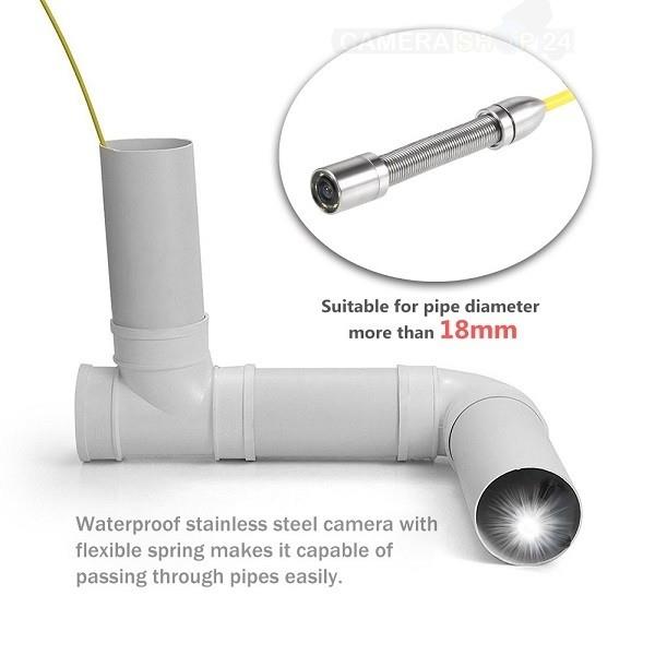 Grote foto inspectiecamera koffer dvr functie 1200tvl 30 meter kabel uwc9200sd audio tv en foto professionele video apparatuur