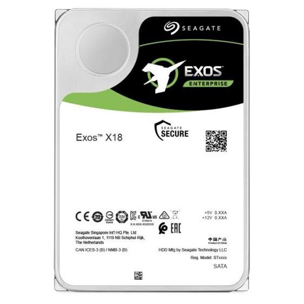 Grote foto seagate exos x18 14tb computers en software geheugens