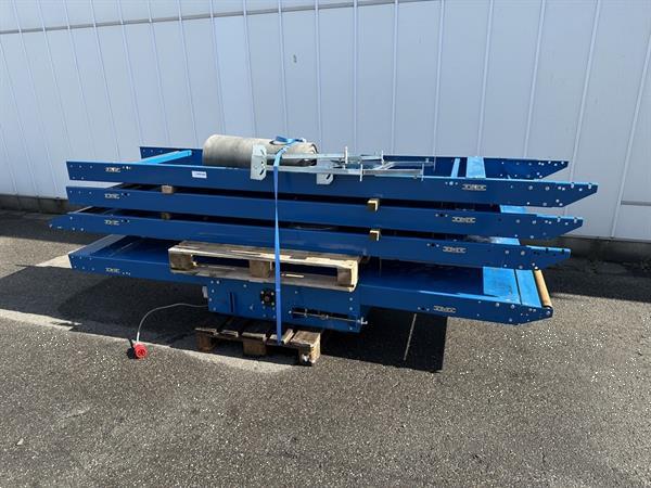 Grote foto vlakke transportband 1255 x 65 cm agrarisch transportbanden