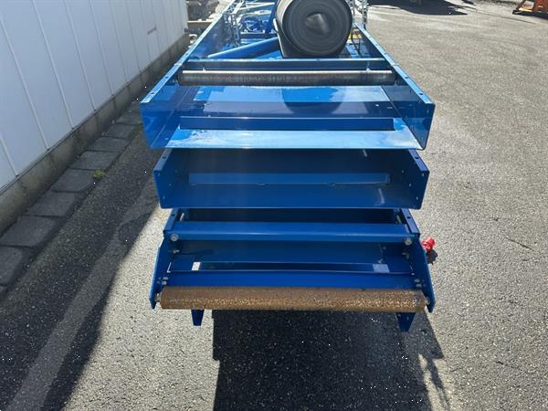 Grote foto vlakke transportband 1255 x 65 cm agrarisch transportbanden