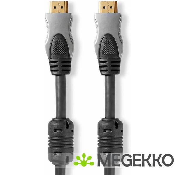 Grote foto high speed hdmi cable ethernet hdmi connector hdmi connector 1.50 m anthracite computers en software overige computers en software