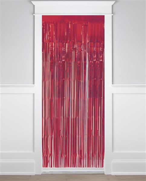 Grote foto rode deurgordijn 2m verzamelen overige verzamelingen