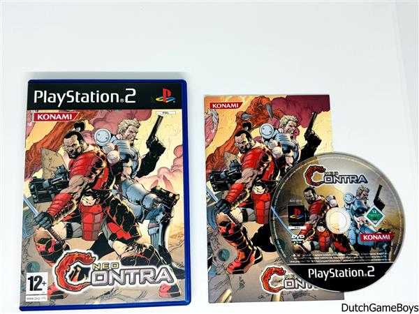 Grote foto playstation 2 ps2 neo contra spelcomputers games playstation 2