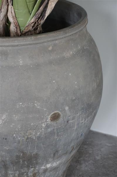 Grote foto origineel oude pot china h63 x d45 cm huis en inrichting woningdecoratie