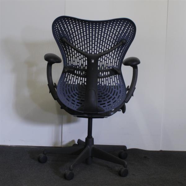Grote foto mirra bureaustoel antraciet antraciet donkerblauw huis en inrichting stoelen