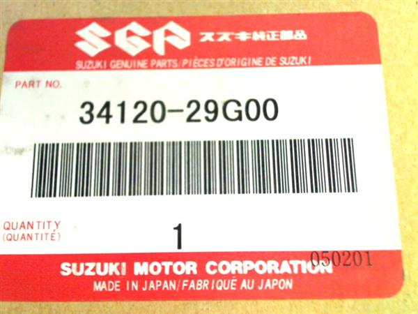 Grote foto suzuki gsx r 600 2004 2005 k4 k5 f164 dashboard 34120 29g00 motoren overige accessoires