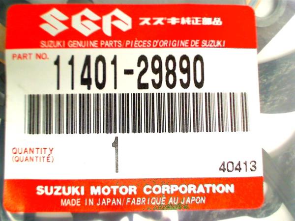 Grote foto suzuki gsx r 600 2004 2005 k4 k5 0272 dichtingset 11401 29890 motoren overige accessoires