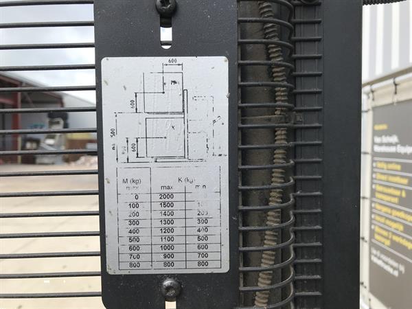 Grote foto vs 21600 elektrische stapelaar bt 3300mm initi le lift bj2017 doe het zelf en verbouw hefwerktuigen