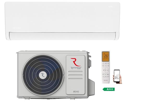 Grote foto rotenso versu pure vp35xi airconditioner set witgoed en apparatuur ventilatoren en airco