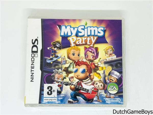 Grote foto nintendo ds my sims party scn new sealed spelcomputers games ds