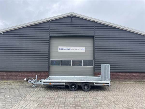 Grote foto vlemmix machinetransporter 3500 kg 4 x 1.8 m demo agrarisch aanhangwagens