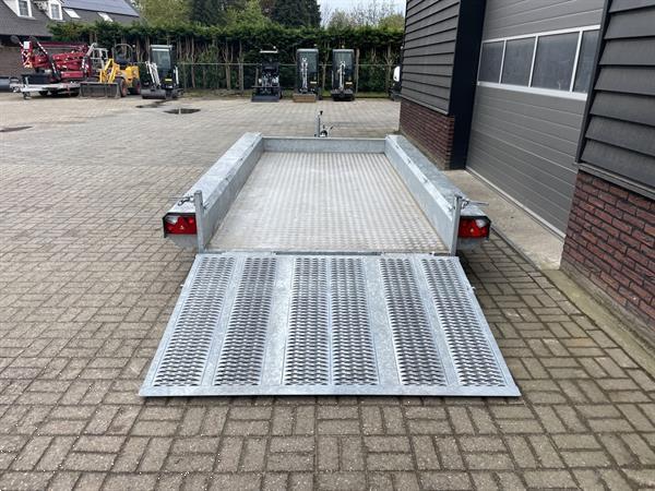 Grote foto vlemmix machinetransporter 3500 kg 4 x 1.8 m demo agrarisch aanhangwagens