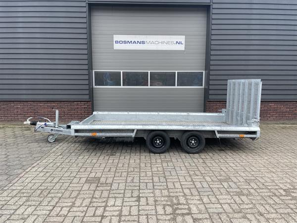 Grote foto vlemmix machinetransporter 3500 kg 4 x 1.8 m demo agrarisch aanhangwagens