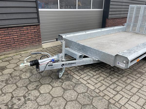 Grote foto vlemmix machinetransporter 3500 kg 4 x 1.8 m demo agrarisch aanhangwagens