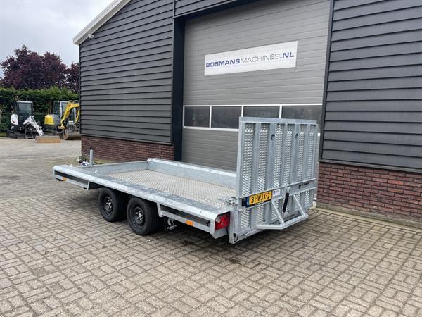 Grote foto vlemmix machinetransporter 3500 kg 4 x 1.8 m demo agrarisch aanhangwagens