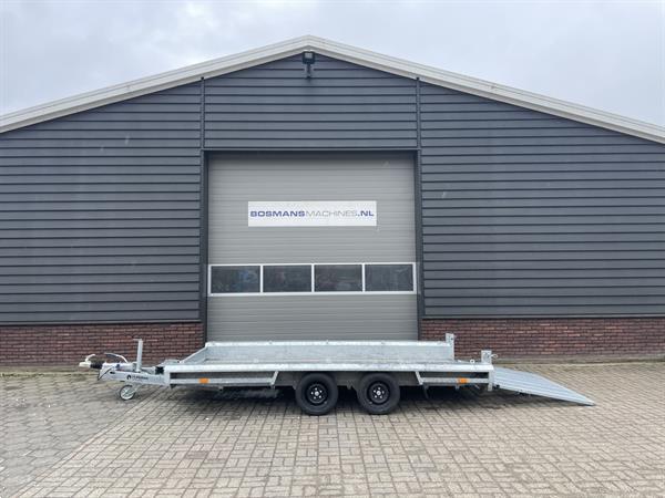 Grote foto vlemmix machinetransporter 3500 kg 4 x 1.8 m demo agrarisch aanhangwagens