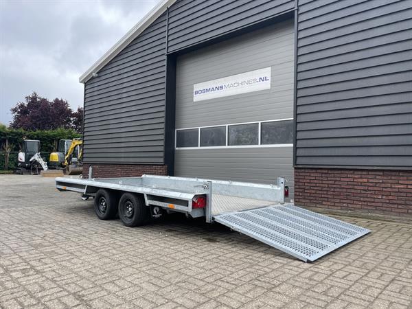 Grote foto vlemmix machinetransporter 3500 kg 4 x 1.8 m demo agrarisch aanhangwagens