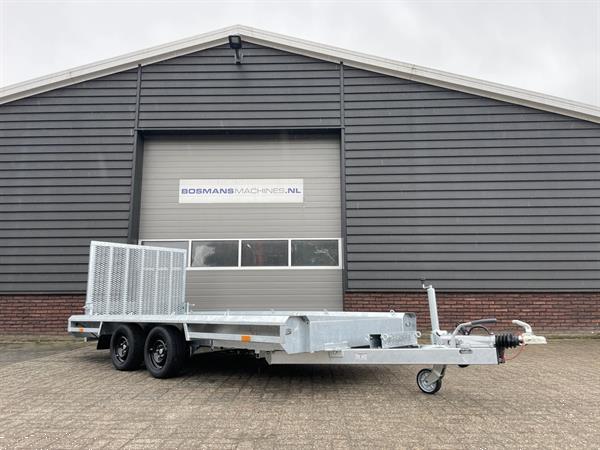 Grote foto vlemmix machinetransporter nieuw 400 x 150 2700 kg agrarisch aanhangwagens