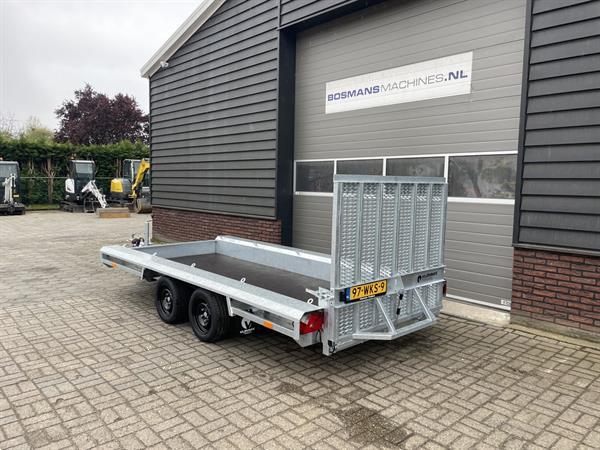 Grote foto vlemmix machinetransporter nieuw 400 x 150 2700 kg agrarisch aanhangwagens