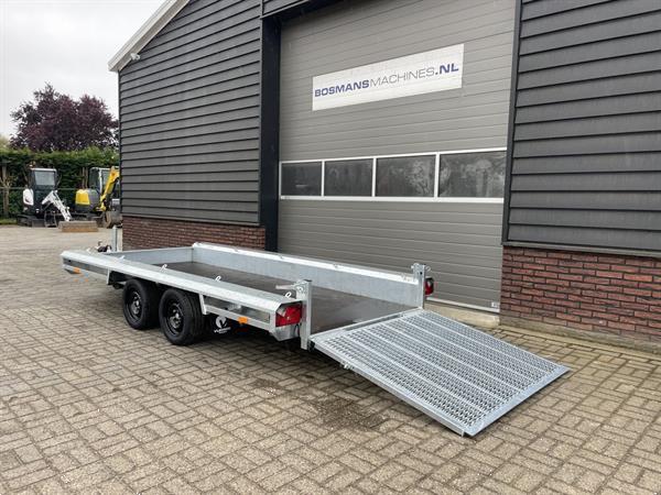 Grote foto vlemmix machinetransporter nieuw 400 x 150 2700 kg agrarisch aanhangwagens