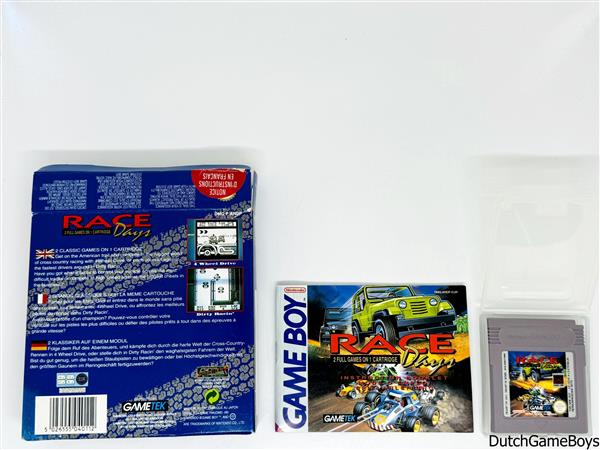 Grote foto gameboy classic race days eur spelcomputers games overige nintendo games