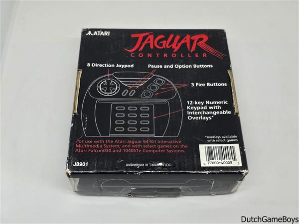 Grote foto atari jaguar controller boxed spelcomputers games overige games