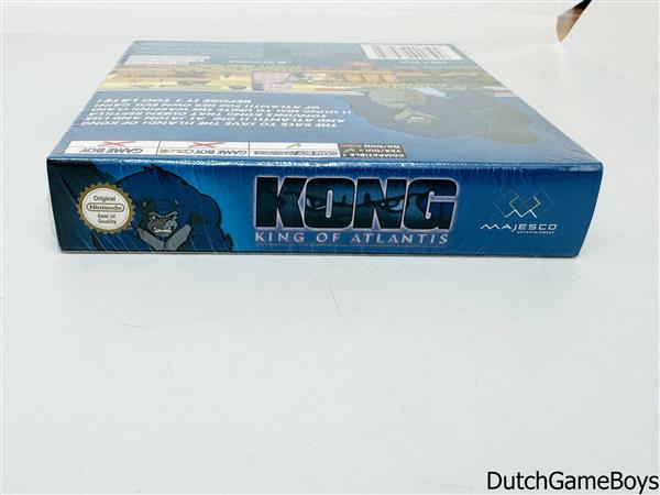 Grote foto gameboy advance gba kong king of atlantis ukv new sealed spelcomputers games overige nintendo games