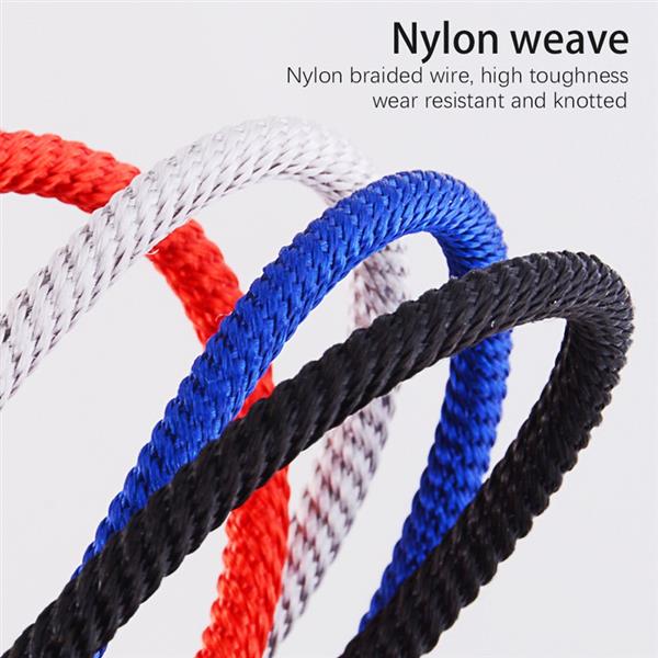 Grote foto drphone echo series 2 meter zilver magnetische iphone ipad lightning kabel quick charge 3.0 telecommunicatie opladers en autoladers