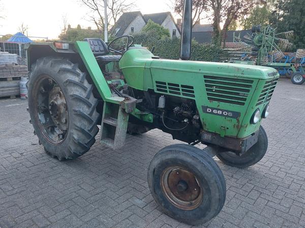 Grote foto deutz fahr 6806 agrarisch tractoren