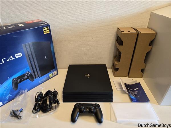 Grote foto playstation 4 ps4 pro console 1tb jet black spelcomputers games overige merken