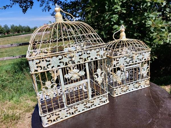 Grote foto vogelkooi ijzer gesmeed antiek en kunst curiosa en brocante