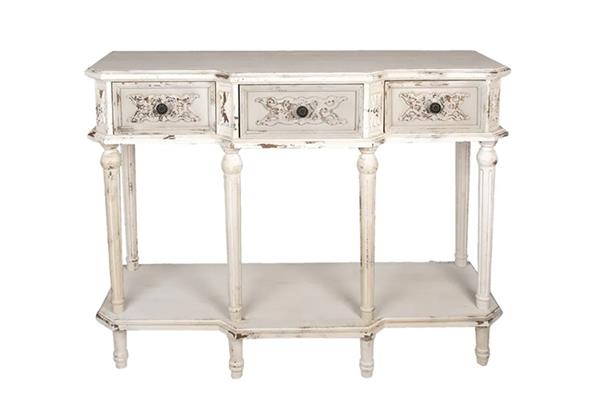 Grote foto clayre eef sidetable 120x45x90 cm huis en inrichting wandmeubels