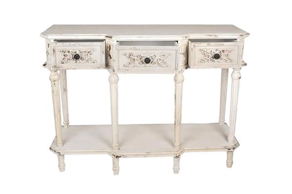Grote foto clayre eef sidetable 120x45x90 cm huis en inrichting wandmeubels