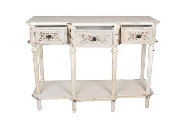 Grote foto clayre eef sidetable 120x45x90 cm huis en inrichting wandmeubels