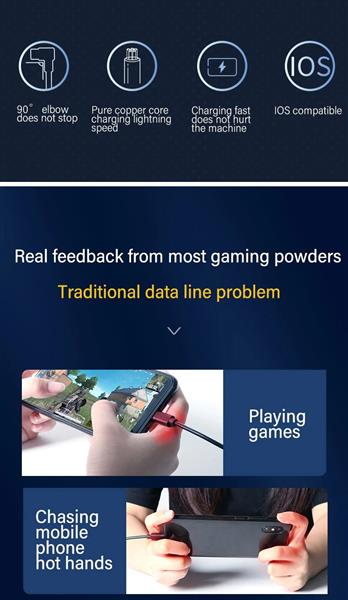 Grote foto drphone d10 90 haakse usb c oplaadkabel 5a super charge kabel 1 meter telecommunicatie opladers en autoladers