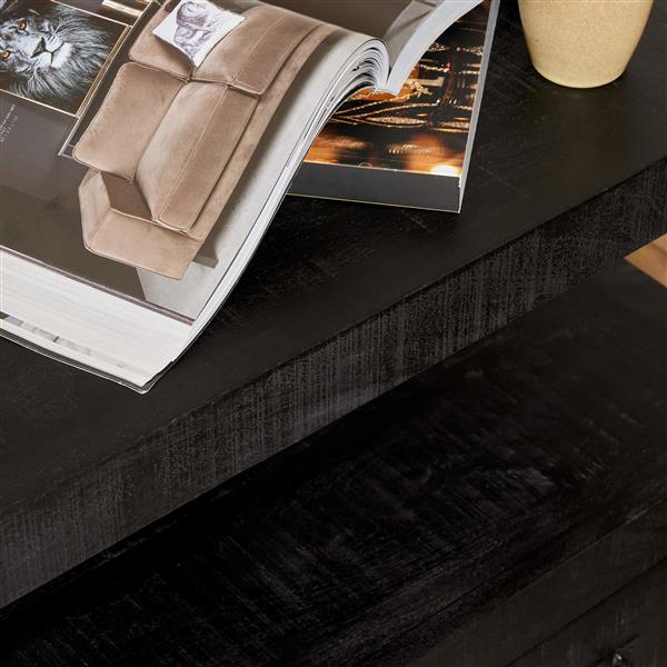 Grote foto zwart tv meubel britt black met lades 180 cm huis en inrichting overige