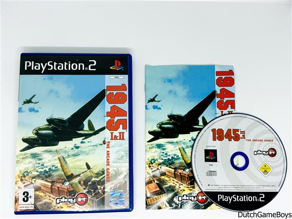 Grote foto playstation 2 ps2 1945 i ii the arcade games spelcomputers games playstation 2