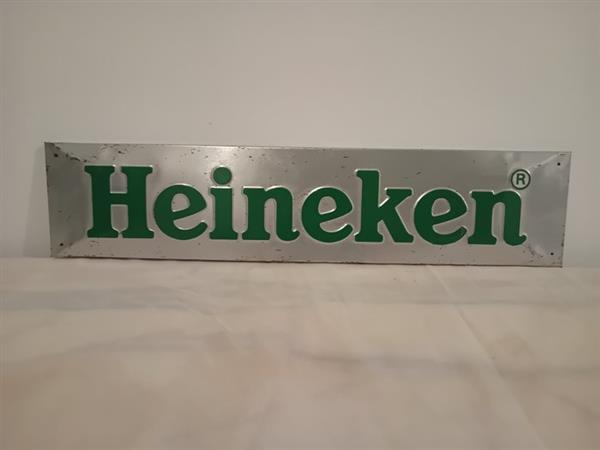 Grote foto heineken reclamebord metaal antiek en kunst curiosa en brocante