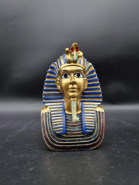 Grote foto beeld toetanchamon replica farao egypt 17.5 cm hars antiek en kunst curiosa en brocante