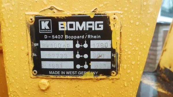 Grote foto bomag tandemwals doe het zelf en verbouw wegenbouw