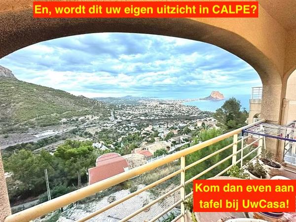 Grote foto uw eigen villa in calpe met 4 verdiepingen en huizen en kamers bestaand europa