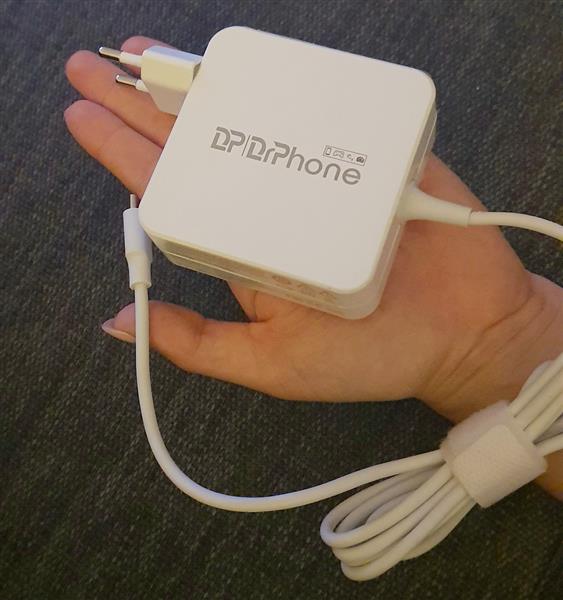 Grote foto drphone pat 87w usb c type c power adapter oplader wit telecommunicatie opladers en autoladers