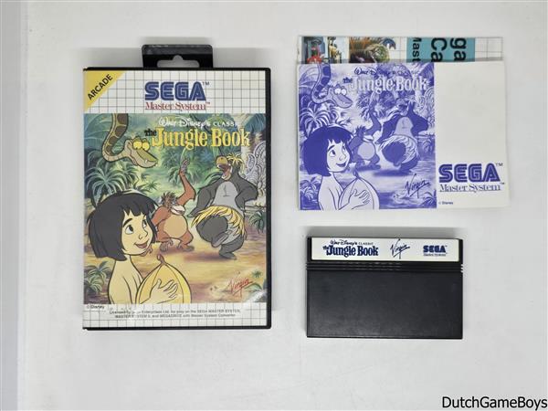 Grote foto sega master system the jungle book spelcomputers games overige games