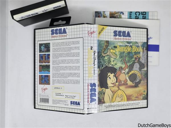 Grote foto sega master system the jungle book spelcomputers games overige games