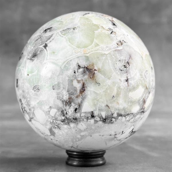 Grote foto geen minimumverkoopprijs prachtige onyx bol op een aangepaste standaard 2200 g antiek en kunst curiosa en brocante