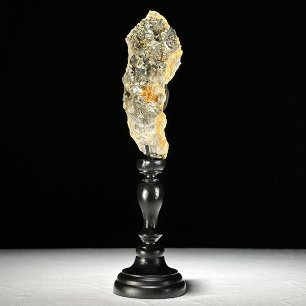 Grote foto geen minimumverkoopprijs pyriet kristalcluster hoogte 21 cm breedte 5 cm 800 g 1 antiek en kunst curiosa en brocante