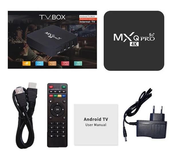 Grote foto mxq pro android 12 tv box mediaspeler iptv 5g 2 16gb smart 2024 audio tv en foto algemeen